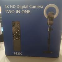 4k digital camera two in one