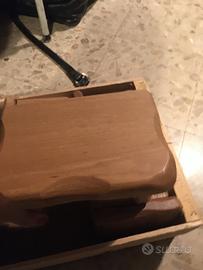 Porta carta igienica artigianali in legno