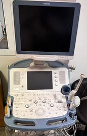Ecografo Toshiba con tre sonde