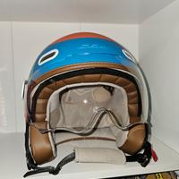 Casco jet CGM 191 PIX Sprint CelesteArancione XXL