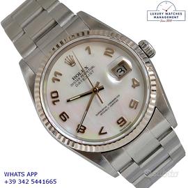 ROLEX  Datejust 16234 Arabic M.O.P Full Set 2002