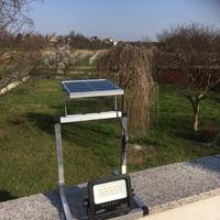 Faro solare a colori