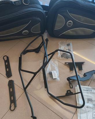 Telai per borse morbite Kavasaki Z 750 + borse