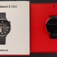 OnePlus Watch 3 43 mm (NUOVO) con Wear OS Black