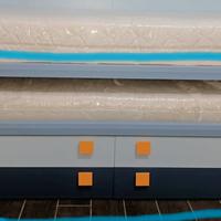 letti scorrevoli con materassi per cameretta