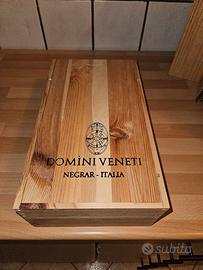 Scatola legno per bottiglie 