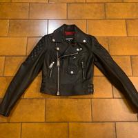 Giacca di pelle dsquared2