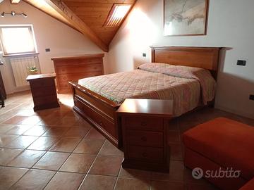 camera da letto in noce nazionale 