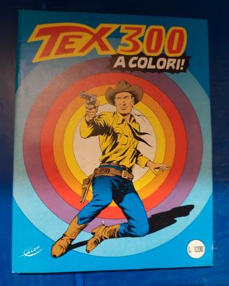 TEX numero 300 a colori -prima edizione Feb 1989