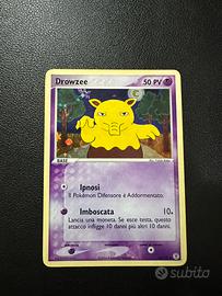 Drowzee 32/112 ex rossofuoco verdefoglia pokemon