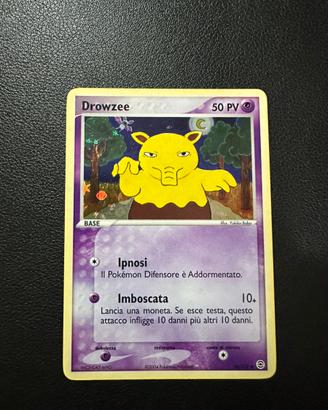Drowzee 32/112 ex rossofuoco verdefoglia pokemon