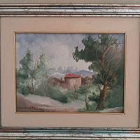 Olio su tela Leonardo De Magistris