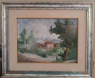 Olio su tela Leonardo De Magistris