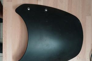 Cupolino nero con staffe - Moto Guzzi griso