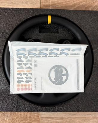 MOZA RS V2 Volante 33cm Pelle Perfetto Sim Racing