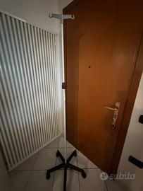 ASTA PORTA FLEBO CON RUOTE