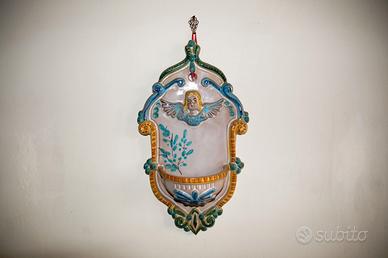 Acquasantiera Ceramica Piscitello Palermo