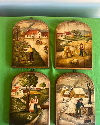 Quadri woodart Rita Simonetto