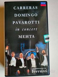 Carreras Domingo Pavarotti - VHS Caracalla 1990