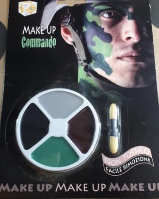 Trucchi carnevale tigrotto, coniglietto e militare