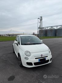 Fiat 500 bianca