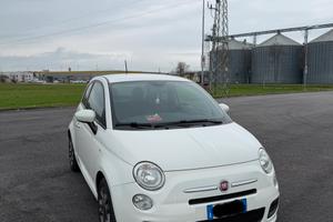 Fiat 500 bianca