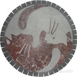 Rosone in marmo mod. " Vicini Vicini "