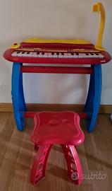 Pianola con sgabello Bontempi