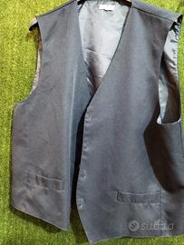 panciotto gilet x lavoro Isacco doppi bottoni XXL