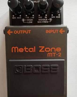 Distorsore Boss Metal Zone MT-2