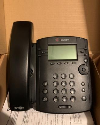 TELEFONI Polycom VVX301E VoIP POE ( NUOVI )