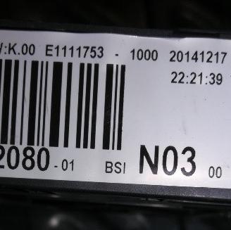 Centralina bsi PEUGEOT 2008 HDI 1560cc diesel 2015