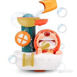 Giocattolo da bagnetto bambini acqua e bolle