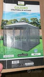 gazebo in acciaio  