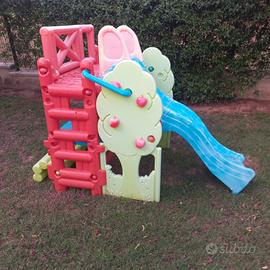 scivolo Feber con tavolo e seduta / gioco bambini 