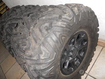 Cerchi originali e gomme quad Polaris