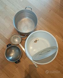 Kit Conserve Pomodoro - Pentolone e Bollitore