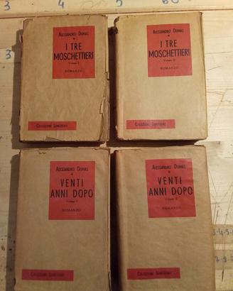 Libri Alexandre Dumas - Moschettieri e Bragelonne