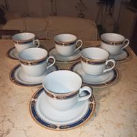 Set 6 Tazzine Caffè in Porcellana BAVARIA 