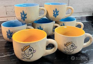 Tazze Grandi In Porcellana Royal Porcelain  