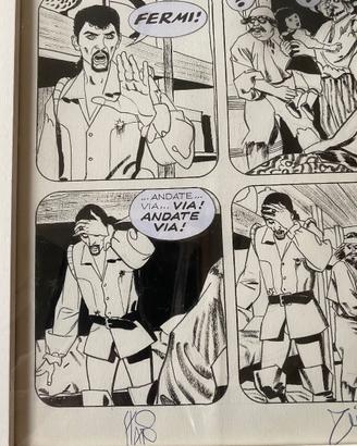 Tavola originale Dylan Dog 100 Stano Sclavi