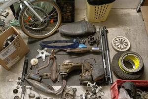 Pezzi vari hm 50,vespa 50hp,ntt 50 piaggio