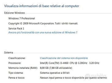 Pc Intel i5 4460
