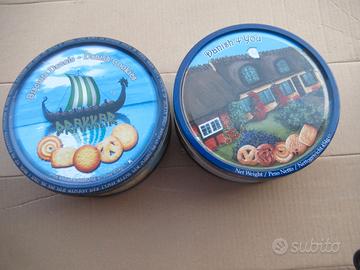 Scatole latta biscotti danesi