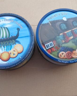 Scatole latta biscotti danesi