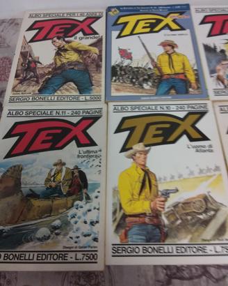 Texoni serie originale e ristampe e Tex Oscar Mond