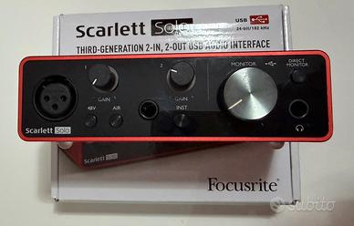Focusrite Scarlett Solo (3 gen)