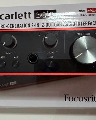 Focusrite Scarlett Solo (3 gen)