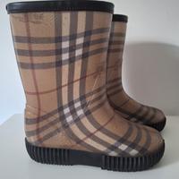 stivali da pioggia Burberry 