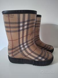 stivali da pioggia Burberry 